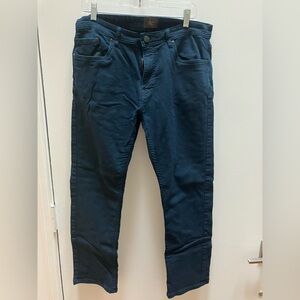 Jachs Men’s Navy‎ Straight Fit Stretch 5 Pocket Pant
Size: 36/30